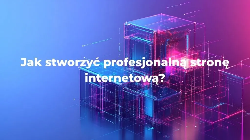 Jak stworzyć profesjonalną stronę internetową?